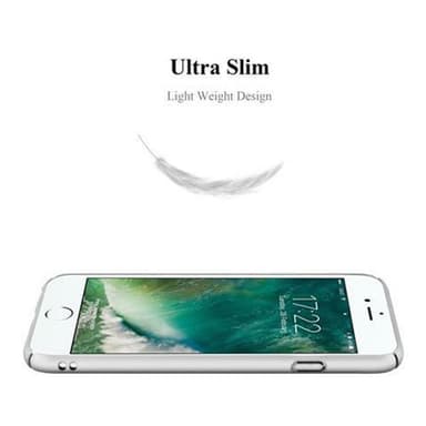 Deksel iPhone 6 PLUS / 6S PLUS Case Cover (sølv)