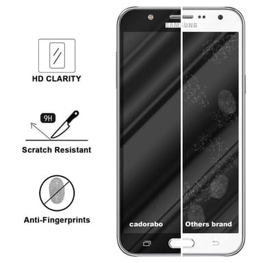 Samsung Galaxy J7 2015 Skjermbeskytter Skärmskydd