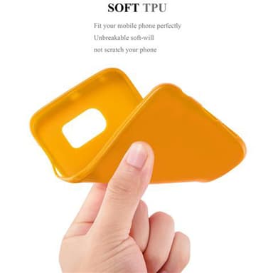 Samsung Galaxy S6 EDGE Deksel Case Cover (gul)