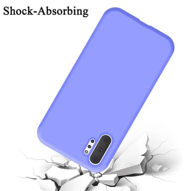 Samsung Galaxy NOTE 10 PLUS silikondeksel case (lilla)