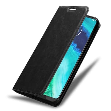 Motorola MOTO G8 lommebokdeksel case (svart)