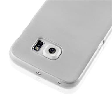 Samsung Galaxy S6 EDGE silikondeksel cover (sølv)