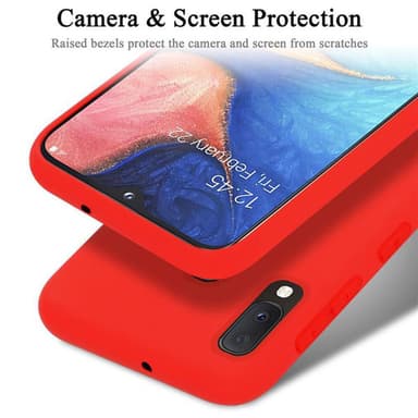 Samsung Galaxy A10e / A20e silikondeksel case (rød)