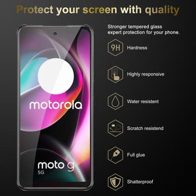Motorola MOTO G 5G 2022 Skjermbeskytter Skärmskydd