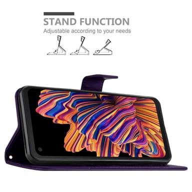 Samsung Galaxy XCover PRO lommebokdeksel Blomster
