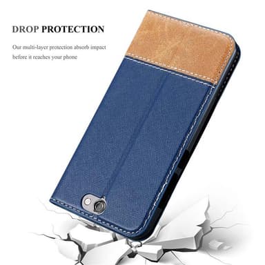 HTC ONE A9 Deksel Case Cover (blå)