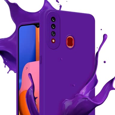 Samsung Galaxy A20s Deksel case (lilla)