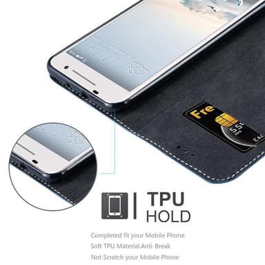 HTC ONE A9 Deksel Case Cover (blå)