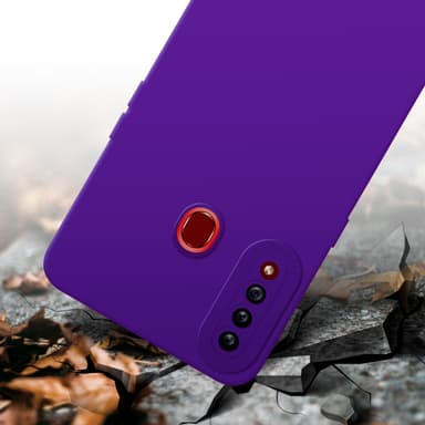 Samsung Galaxy A20s Deksel case (lilla)