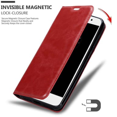 Huawei Enjoy 7 PLUS lommebokdeksel case (rød)