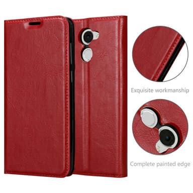 Huawei Enjoy 7 PLUS lommebokdeksel case (rød)