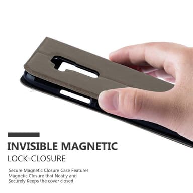 Huawei NOVA PLUS lommebokdeksel cover (brun)