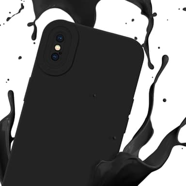iPhone X / XS Deksel case (svart)