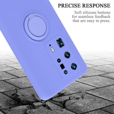Deksel Huawei P40 PRO / P40 PRO+ Ring Case (lilla)