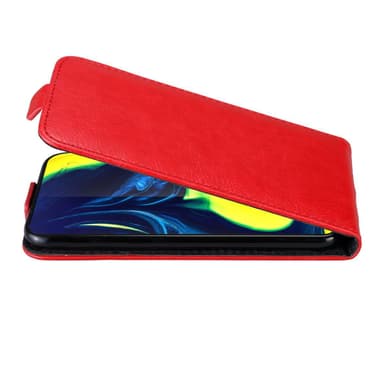 Samsung Galaxy A80 / A90 4G deksel flip cover (rød)
