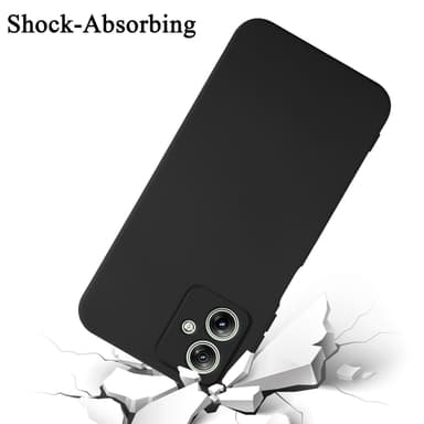 Motorola Moto G54 silikondeksel case (Svart)