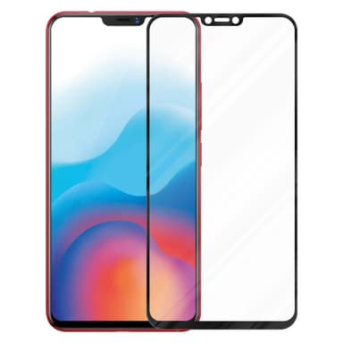 Vivo X21 Skjermbeskytter Skärmskydd (svart)