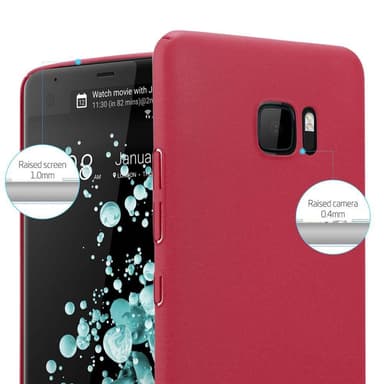 HTC U ULTRA Hardt Deksel Cover (rød)