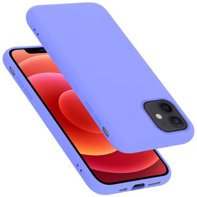 iPhone 12 MINI silikondeksel case (lilla)