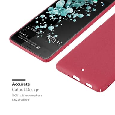 HTC U ULTRA Hardt Deksel Cover (rød)
