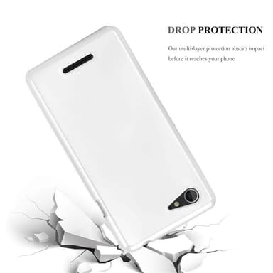 Deksel Sony Xperia E3 Case Cover (sølv)