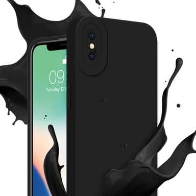 iPhone X / XS Deksel case (svart)