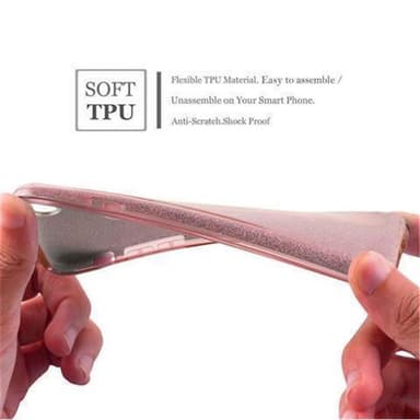 iPhone 6 / 6S Deksel Glitter (rosa)