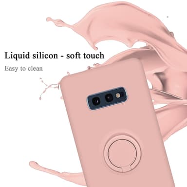 Deksel Samsung Galaxy S10e Ring Case (rosa)