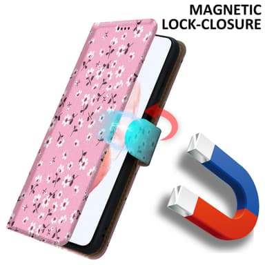 Samsung Galaxy S21 FE lommebokdeksel etui (rosa)