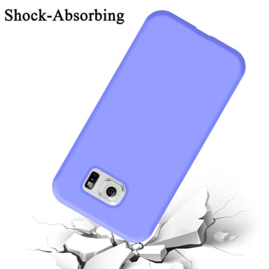 Samsung Galaxy S6 silikondeksel case (lilla)