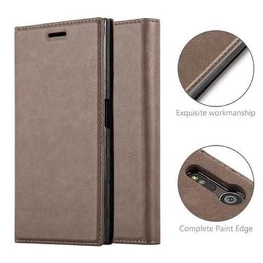 Sony Xperia XZ / XZs lommebokdeksel case (brun)