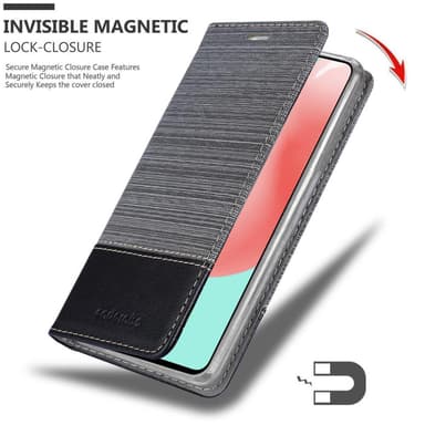 Samsung Galaxy A41 lommebokdeksel etui (grå)