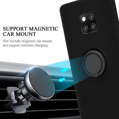 Deksel Huawei MATE 20 PRO Ring Case (svart)