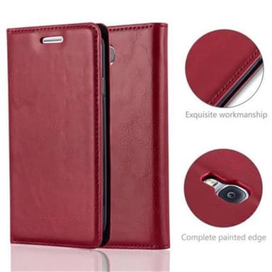 Samsung Galaxy S4 lommebokdeksel case (rød)