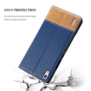 Huawei ASCEND P7 Deksel Case Cover (blå)