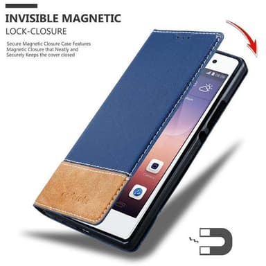 Huawei ASCEND P7 Deksel Case Cover (blå)