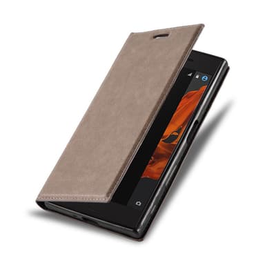 Sony Xperia XZ / XZs lommebokdeksel case (brun)