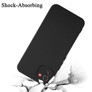 Samsung Galaxy A03 silikondeksel case (svart)