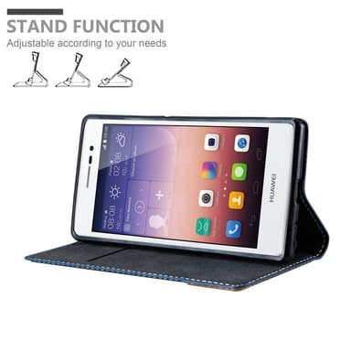 Huawei ASCEND P7 Deksel Case Cover (blå)