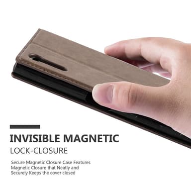 Sony Xperia XZ / XZs lommebokdeksel case (brun)