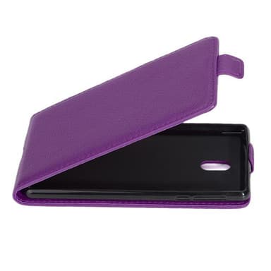 Nokia 3 2017 Deksel Flip Case (lilla)