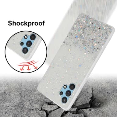 Samsung Galaxy A32 4G Silikondeksel Glitter