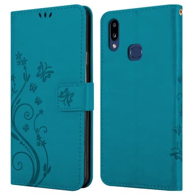 Samsung Galaxy A10s / M01s lommebokdeksel Blomster