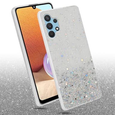 Samsung Galaxy A32 4G Silikondeksel Glitter