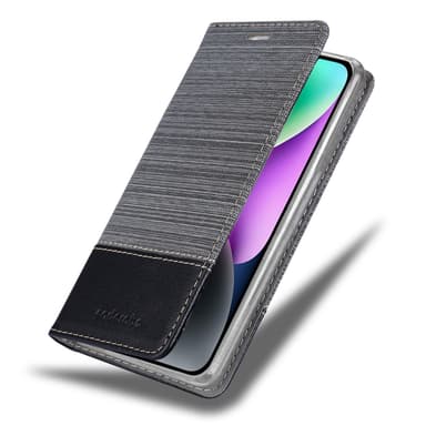 iPhone 14 lommebokdeksel etui (grå)