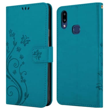 Samsung Galaxy A10s / M01s lommebokdeksel Blomster