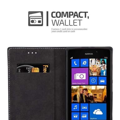 Nokia Lumia 925 Deksel Case Cover (blå)