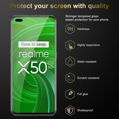 Realme X50 PRO Skjermbeskytter Skärmskydd