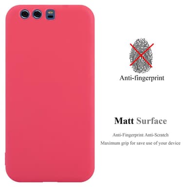 Deksel Huawei P10 PLUS Silikon cover (rød)