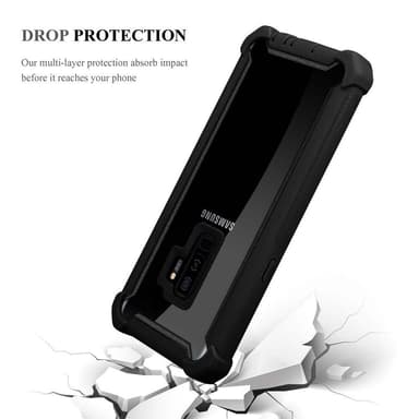 Samsung Galaxy S9 PLUS Deksel Case Cover (svart)